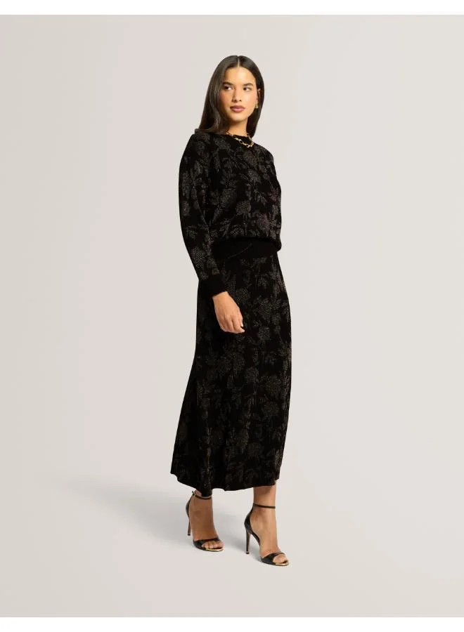 Ted Baker  Jacquard A Line Midi Skirt for Women | Best Price UAE