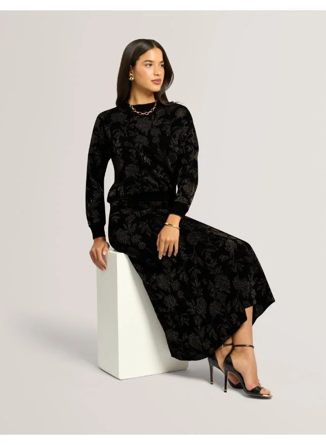 Ted Baker  Jacquard A Line Midi Skirt for Women | Best Price UAE