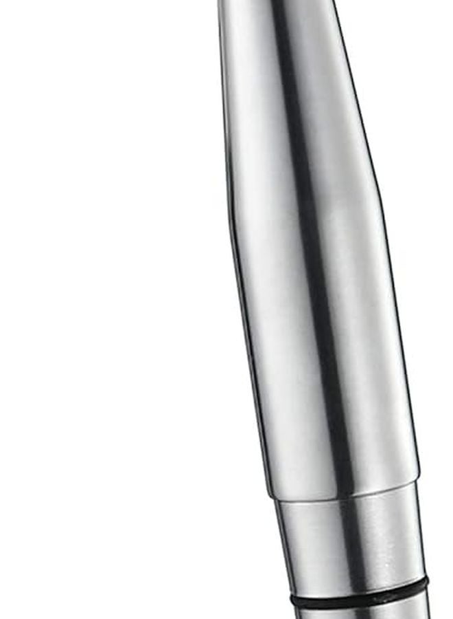 Brushed Stainless Steel Handheld Bidet Sprayer Kit with Hose and Holder - Image 2