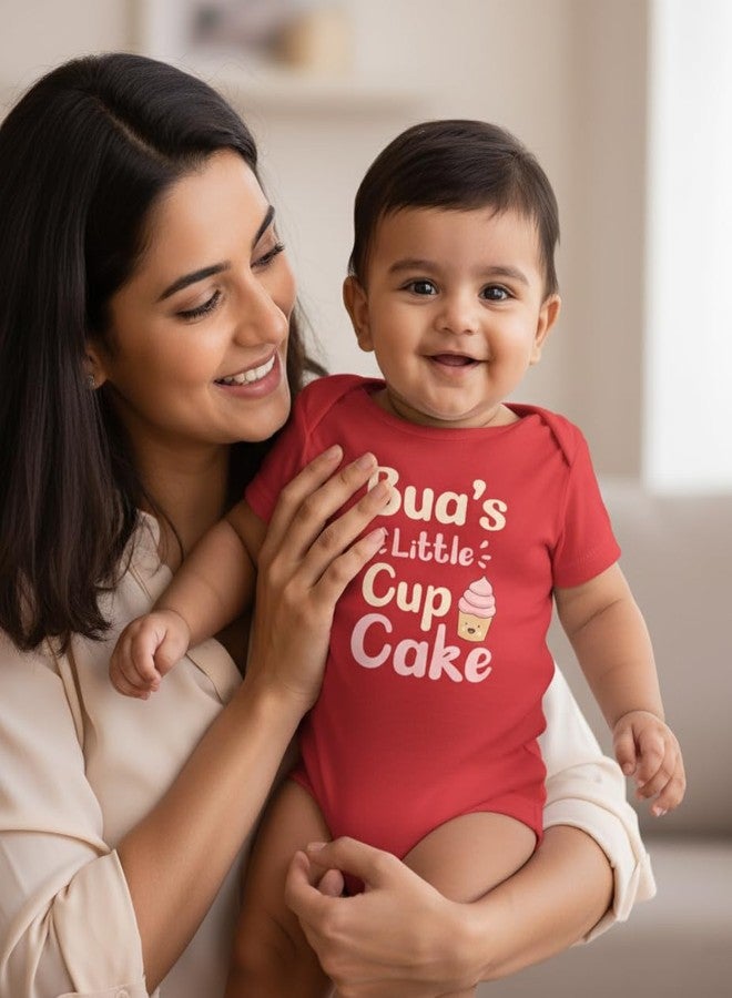 Baby Buzz Bua's Little Cup Cake - Baby Clothes | Cotton Romper Dress | Onesie | 3-6 Months - Image 2