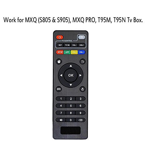 Amiroko Replacement Remote Control Controller for MXQ (Amlogic S805/S905), MXQ PRO, T95N, M8C, M10, M8S, T95M, X96 mini, H96 Pro Android TV Box - [Updated Version] - Image 2