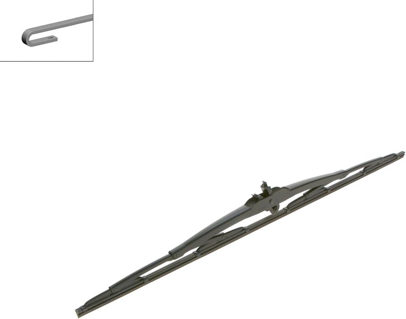 بوش 3397018966 شفرة مساحات توين تراك أصلية بديلة؛ 24" - واحدة - Image 2