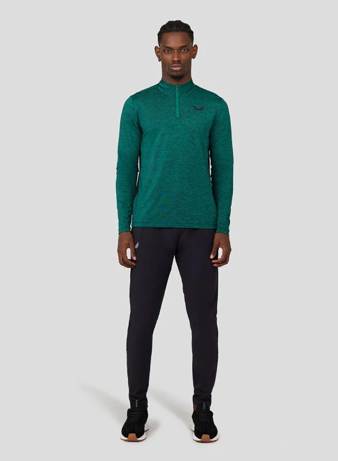CASTORE Core Essentials Standard Colour Block 1/4 Zip - Gem Marl