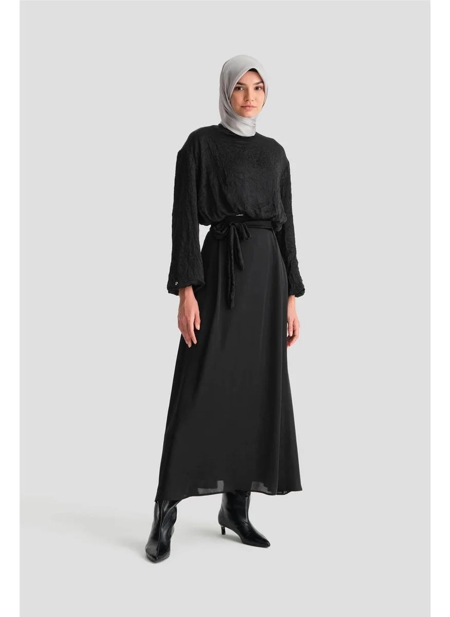 ARMINE Balloon Blouse Suit 24K6919 Black