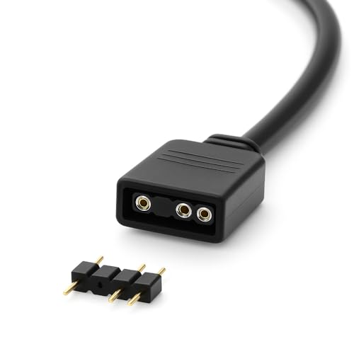 Gebildet ARGB 30cm Cable 5V 3 Pin Addressable RGB Splitter ExtensionCable ARGB LED Sync Cable for Extend PC Computer ARGB Fans Or LED Series - Image 4