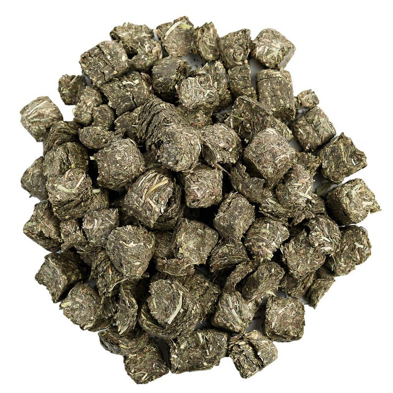 Small Pet Select - Straight Timothy Hay Cubes - 100% All Natural Timothy Hay, Not Blended - Delivered Fresh, Guarantee, (5 lb) - Image 2