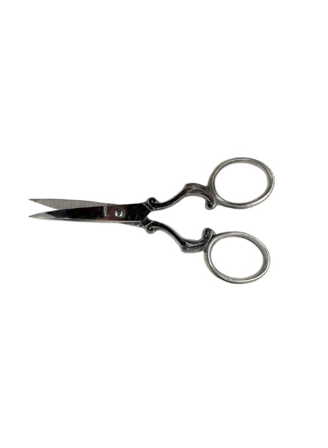 Badass Beard Care Beard Mustache Stainless Steel Trimming Scissors For Men Extremely Sharp and Durable Silver - Image 2