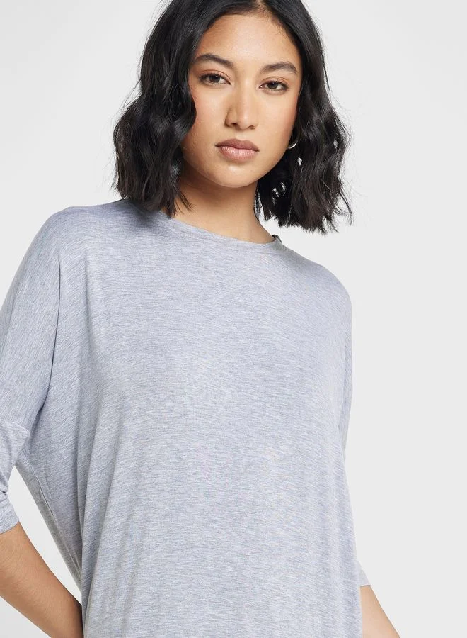 Ginger Basics Oversize Assymetric Midi Dress