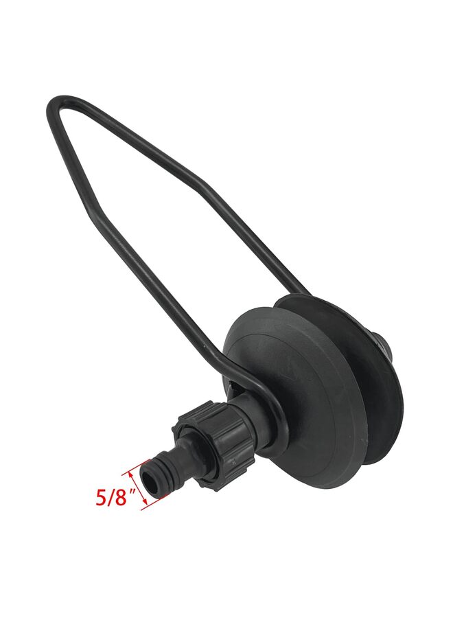 Universal Round Muff Motor Flusher for Boats - Flush Away Sand, Silt and Salt Boat Motor Flusher Water Flusher Boat Flushing kit Outboard Motor Flusher - Image 3