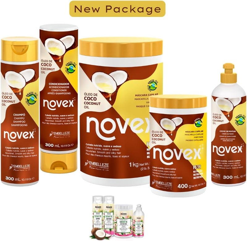 NOVEX Coconut Oil Conditioner 300 Milliliter - Image 2