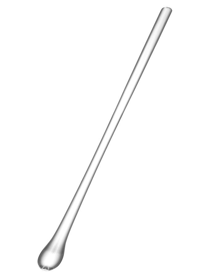 بارسكي عصا تقليب زجاجية - طولها 13 بوصة - لخلط الكوكتيلات والمشروبات - عصا تقليب زجاجية - خلاط كوكتيل - صنع في أوروبا - من بارسكي - Image 2