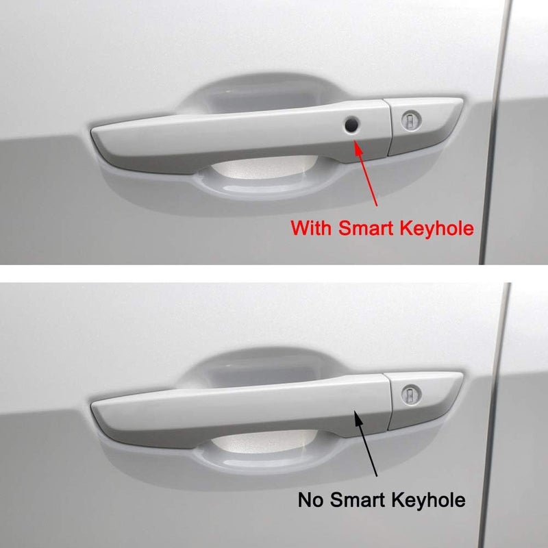 AOKIO Glossy Black Door Handle Cover Trim for Honda Civic - Image 3
