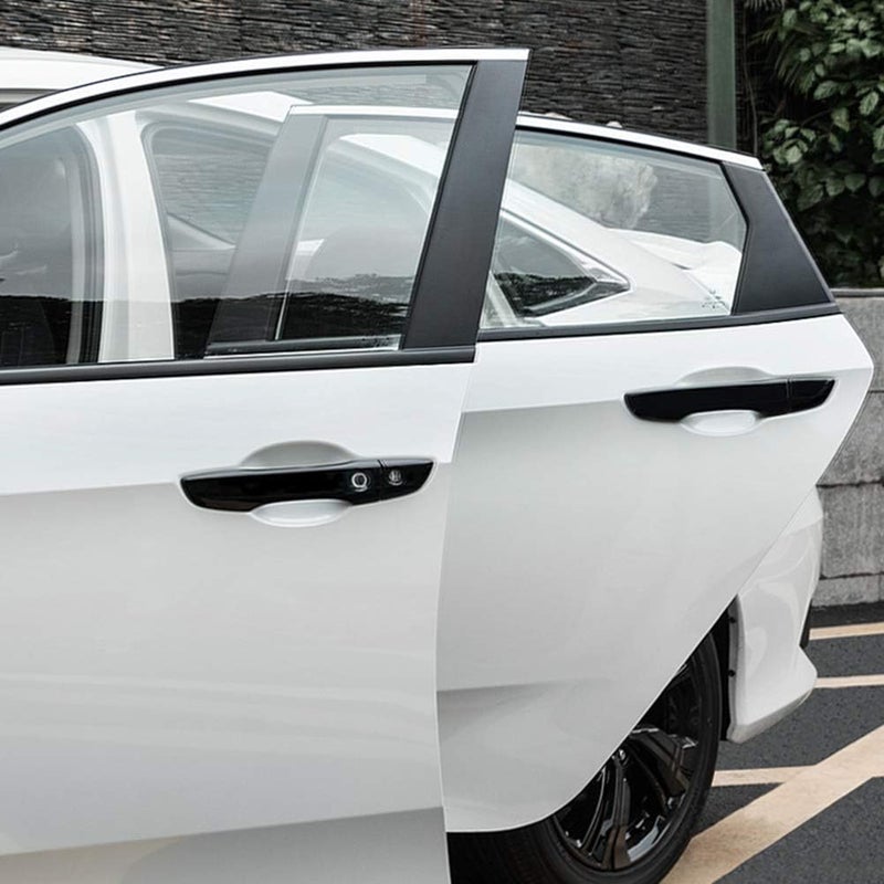 AOKIO Glossy Black Door Handle Cover Trim for Honda Civic - Image 4
