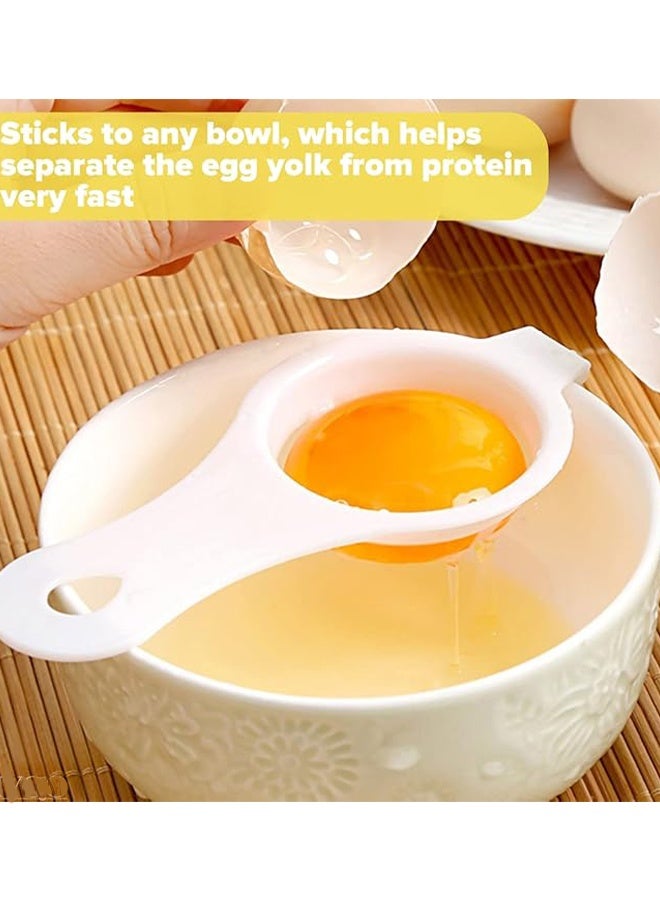 KANGLI 3-PACK Tool Yolk White Separator - Egg Divider Strainer Screen Filter - Baking Kitchen Gadgets - Image 2