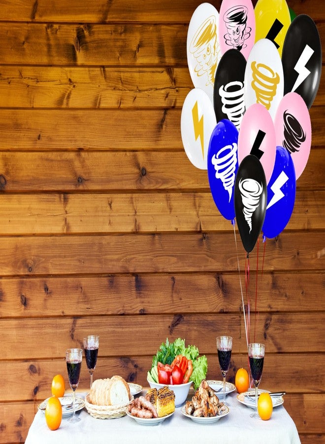 ATSMOICY 50 Pieces Tornado Balloon Weather Themed Birthday Party Supplies Decorations Favors Balloon - Image 4