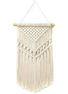 Home Gallery Small Macrame Wall Hanging Woven Handmade 35X55 cm  - Image 5