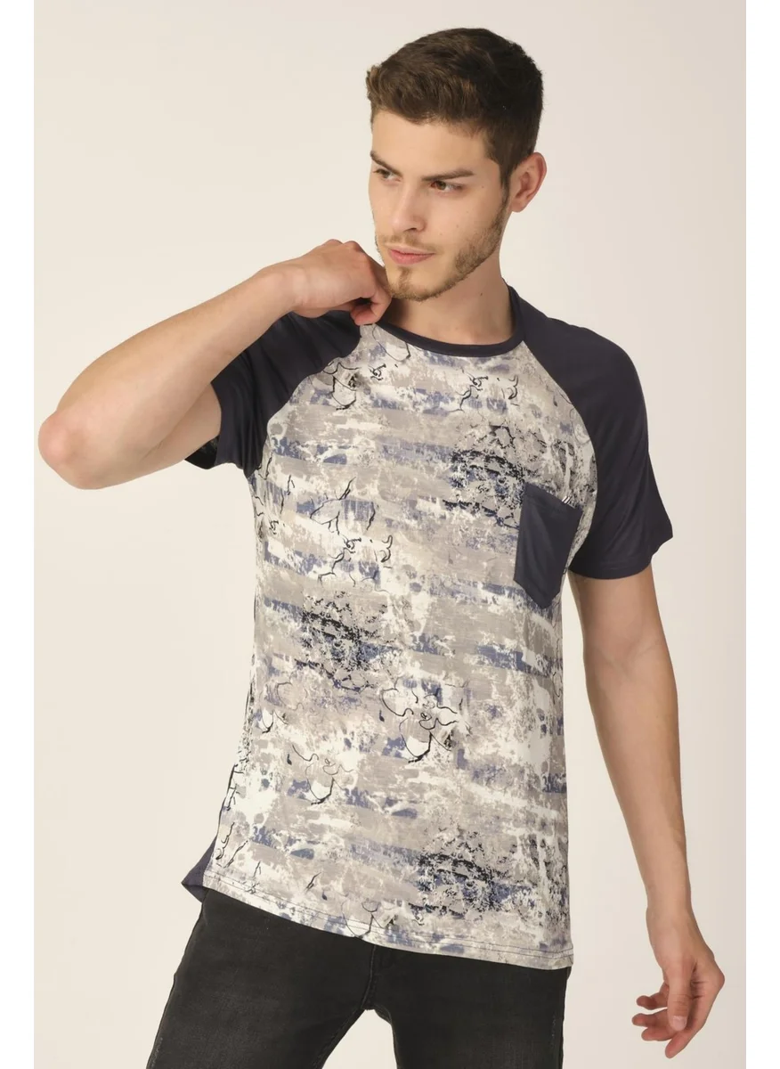 Alexander Gardi Raglan Sleeve Printed T-Shirt (E20-300610)