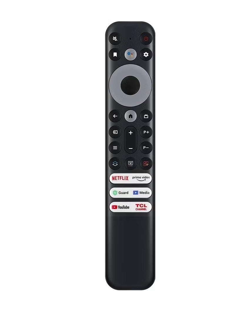 ريموت كنترولز جهاز تحكم عن بعد عالمي بديل لتلفزيون TCL Mini-LED QLED 4K UHD الذكي 75R646 65R646 55R646 75S546 65S546 55S546 50S546 43S446 50S446 55S446 65S446 75S446 85S446 (بدون تحكم صوتي) - Image 1