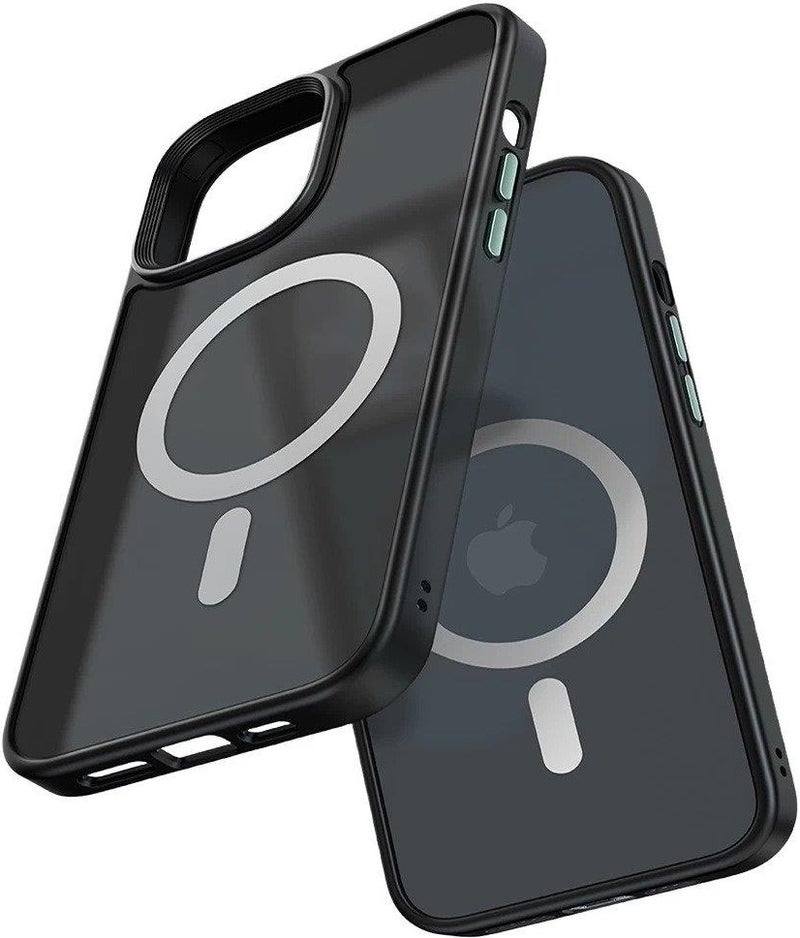 Mcdodo Iphone 13 Pro Compatible Black Matte Magsafe Case PC-2678  - Image 1