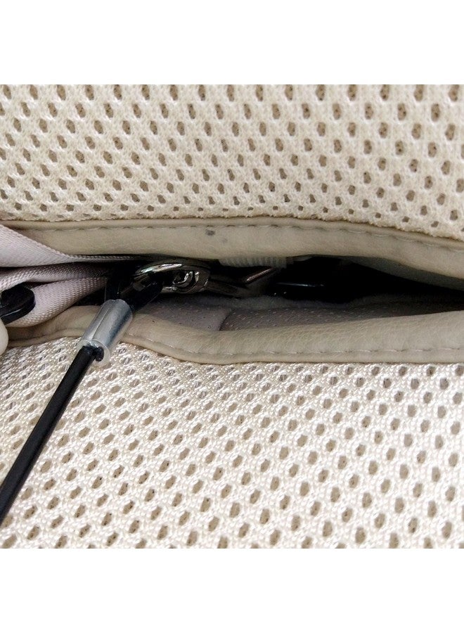 موغوكو حزام أمان السيارة للكلاب الأليفة، كابل أمان للسيارة للكلاب مطلي بالفولاذ المقاوم للصدأ ومقاوم للمضغ، مقود مزدوج غير قابل للمضغ للحيوانات الأليفة - 16 بوصة، أسود - Image 5