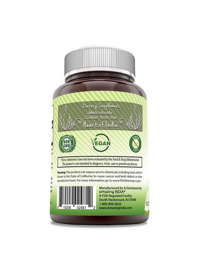 Amazing India Holy Basil Extract Supplement | 500 Mg Per Serving | 120 Veggie Capsules | Non-GMO | Gluten-Free | Made in USA - Image 3