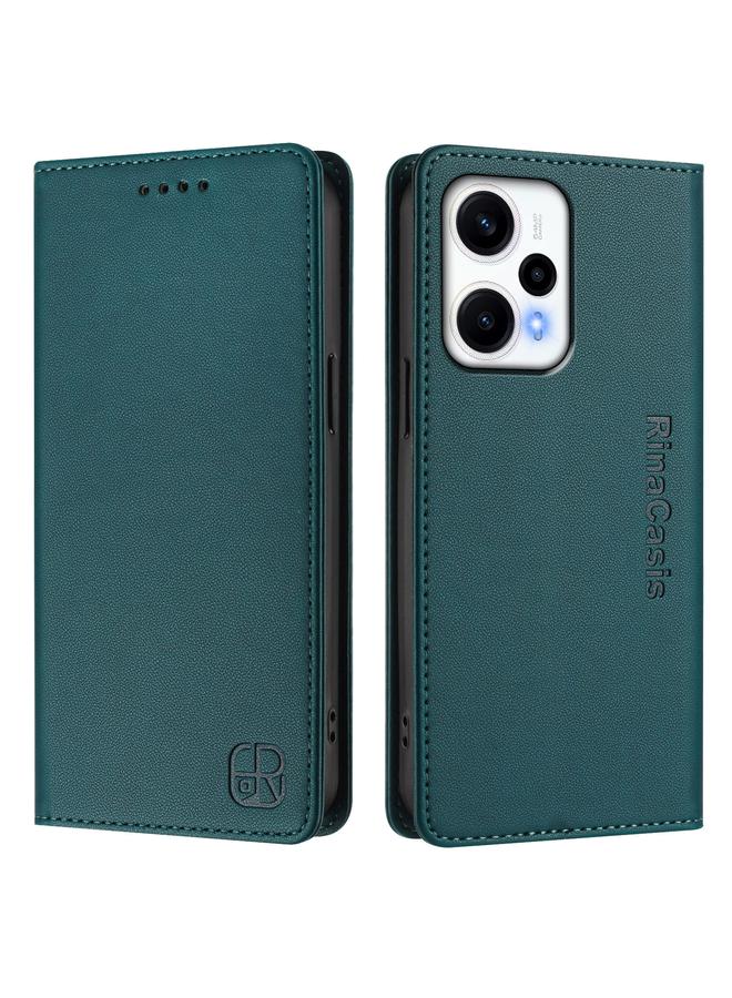 اس-توب جراب لهاتف Redmi Note 12 Turbo 5G / Xiaomi Poco F5 RC01 جراب هاتف جلدي مزدوج الطي مزود بخاصية الشفط المغناطيسي بتقنية RFID - Image 2