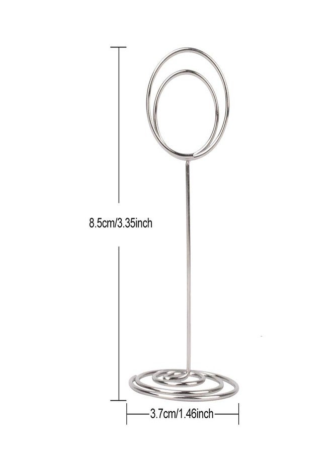 Radezon 20 Pack Table Number Holders Place Card Holder Photo Picture Holder for Wedding, Birthday Party - Image 2