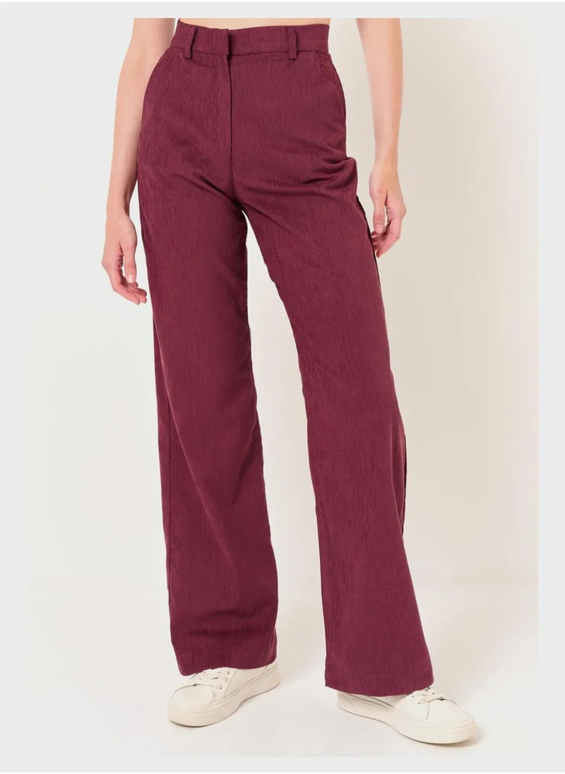 Jimmy Key High Waist Wide Leg Pants