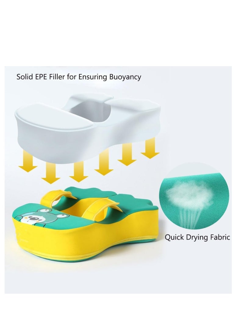 CityRiya-Long Swimming Float for Baby, Anti-Rollover Kids Swimming Ring with Quick Dry Material for 7.5~17.5kg Toddlers,No Need Inflation Children Swim Ring,Boys Girls Swimming Training Ring for Bathtub Pool - Image 5