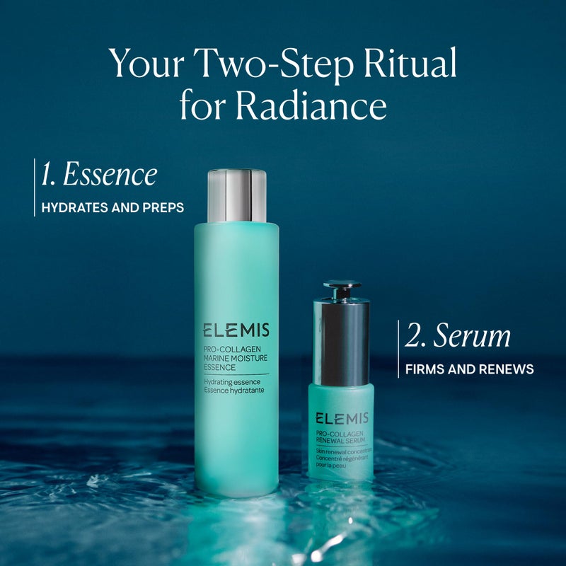 ELEMIS Pro-Collagen Marine Moisture Essence 100ml Hydrating Essence for Smoother, Plumper Skin - Image 4