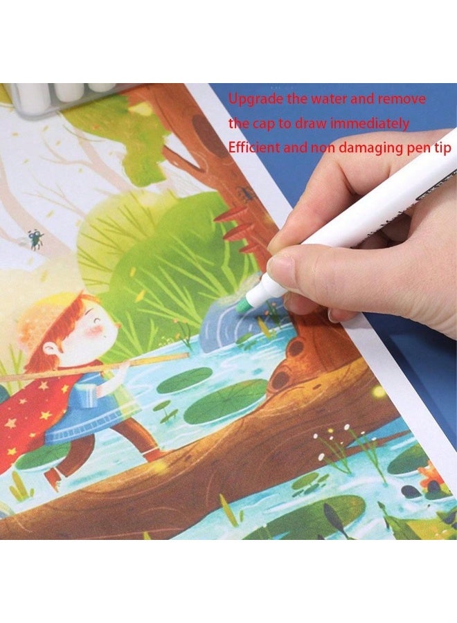 Generic Children’s Acrylic Painting Marker Set – Assorted Colors, Waterproof, Opaque Coloring Markers, Stackable, Quick-Drying, Hand-Painted, Ideal for Kindergarten Learning Supplies  - Image 5
