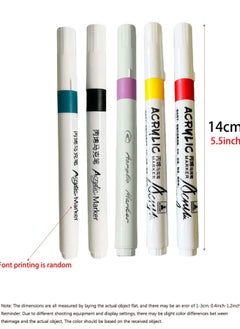 Generic 24-Piece Children’s Acrylic Painting Pencil Set – Waterproof, Opaque Coloring Pens, Stackable, Quick-Drying, Hand-Painted, Ideal for Kindergarten Learning Supplies  - Image 5