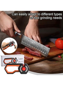 CMGTYYD Adjustable Cutter Sharpener, 6-Stage Handheld Scissor Sharpener, Non-Slip Handle, Professional Repair, Design, Kitchen Tool for Restoration and Polishing for Kitchen and Professiona  - Image 3