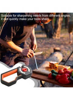CMGTYYD Adjustable Cutter Sharpener, 6-Stage Handheld Scissor Sharpener, Non-Slip Handle, Professional Repair, Design, Kitchen Tool for Restoration and Polishing for Kitchen and Professiona  - Image 5