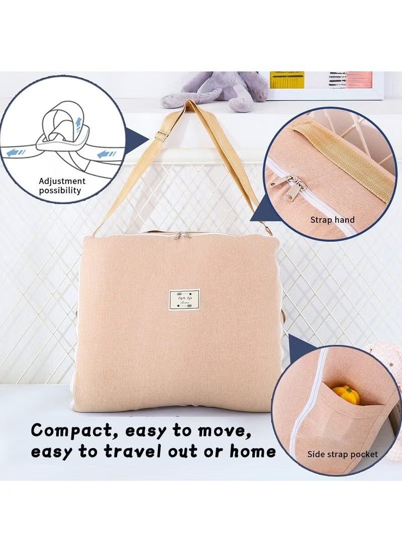 Baby Nest With 100% Cotton Muslin Cover, 0 - 12 Month - Image 3