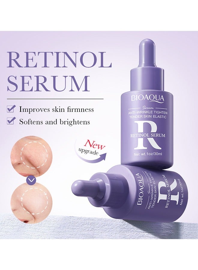 BIOAQUA Retinol Serum - Facial Serum Anti-Wrinkle Tender Skin 8.5% Retinol 5% Hyaluronic Acid Moisturizing Essence 30ml - Image 2