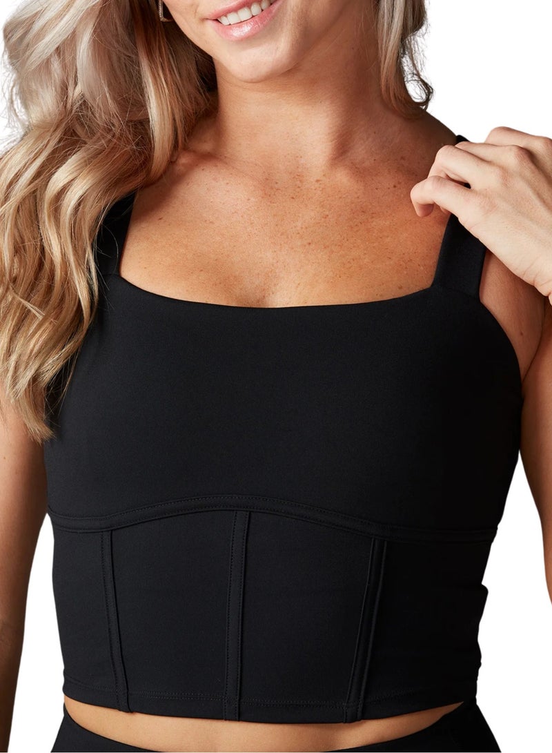 Tavi Embrace Longline Bra Ebony - Image 4