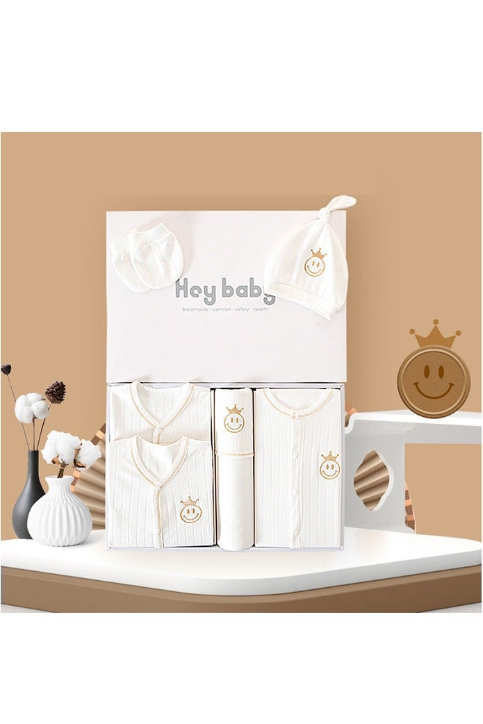 صحراء الواحة طقم هدايا حديثي الولادة، ٢٠ قطعة للعناية بالمولود الجديد، مصنوع من قطن خالص ١٠٠٪، مناسب للأولاد والبنات. يشمل الطقم ملابس أطفال ولوازم يومية. (متوفر لجميع فصول السنة، من عمر ٠ إلى ١٢ شهرًا) - Image 3