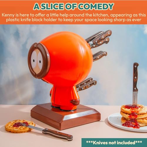 South Park Surreal Entertainment South Park Kenny 10-Slot Knife Block Holder - Image 3