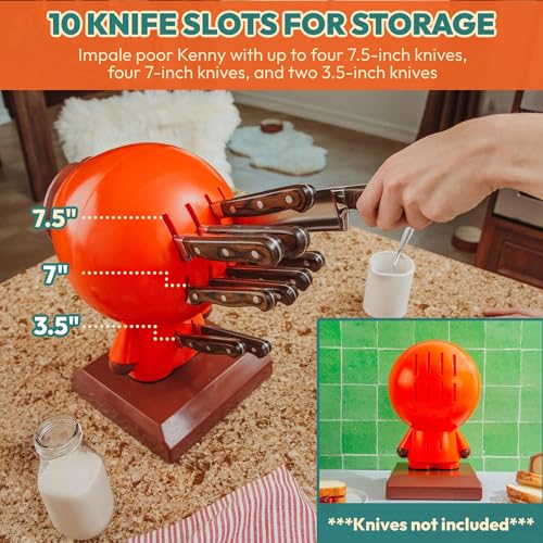 South Park Surreal Entertainment South Park Kenny 10-Slot Knife Block Holder - Image 5