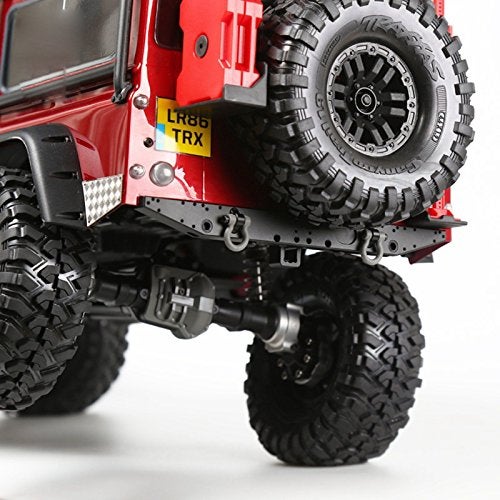 RAIDEN Aluminum Classic Multifunction Rear Bumper Compatible/Replacement for 1/10 TRX4 Trail Defender Crawler - Image 3