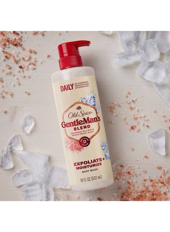 Old Spice غسول الجسم المقشر بخلطة الرجل ملح البحر الهيمالي 18 أونصة (عبوة من 4) - Image 3