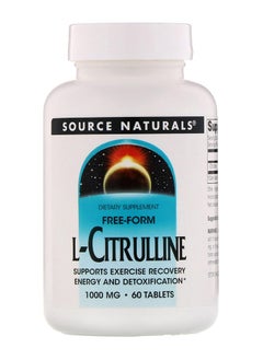 Source Naturals Source Naturals L-Citrulline, 60 Tablets, 1000 mg 