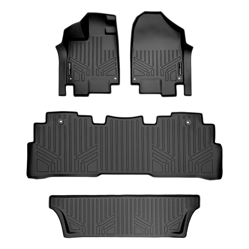 MAXLINER Custom Fit Floor Mats 3 Row Liner Set Compatible with 20182025 Honda Odyssey