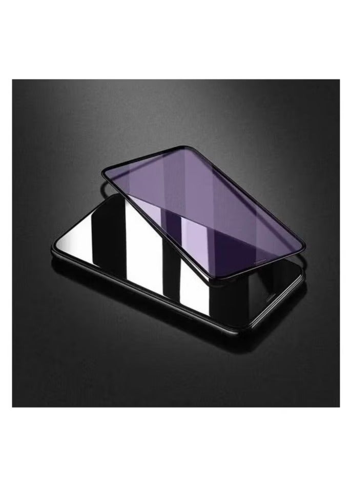 ديفيا حماية شاشة ايفون XS من ديفيا زجاج كامل الشاشة مضاد للأشعة الزرقاء - أسود - Image 3