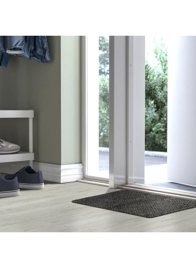 أيكيا ممسحة/سجادة مدخل ايكيا (TRAMPA/TOFTBO) مقاومة للاتساخ مانعة للانزلاق - رمادي داكن 38×58 سم - Image 2
