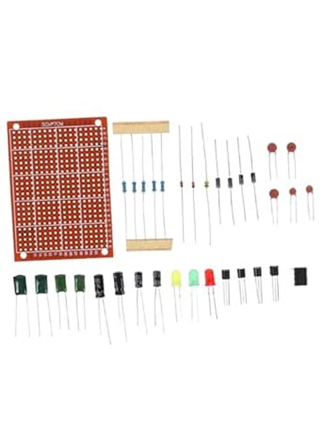 Soldering Kit with Practice Components for Electronics Skill Training Adults - Image 1