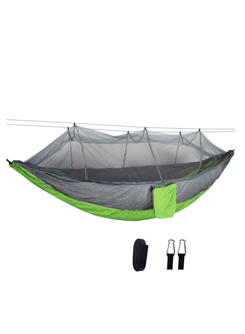 Hammock outdoor anti-mosquito hammock encrypted mesh with mosquito net picnic camping hammock - Image 1