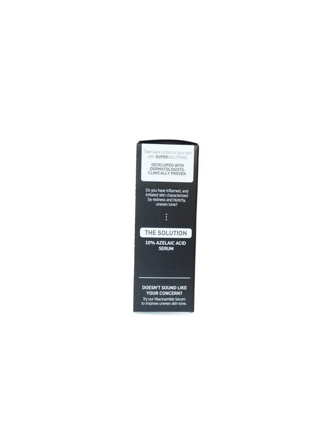 He Inkey List Supersolutions 10% Azelaic Serum Redness Relief Solution 1 Oz / 30 Ml