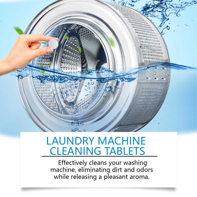 Jaysuing Washing Machine Stain Removal Tablets Gentle Care Special Tablets For Washing Machine Drum - Image 4